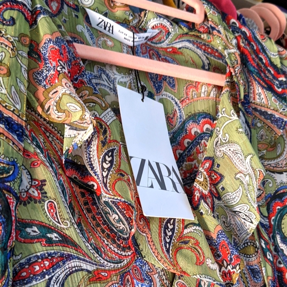 Zara retro blouse - Picture 3 of 4
